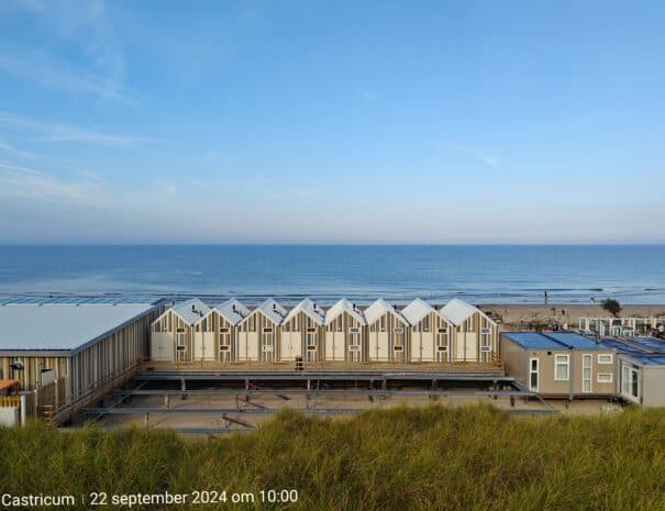 Strandhuisjes Castricum aan Zee