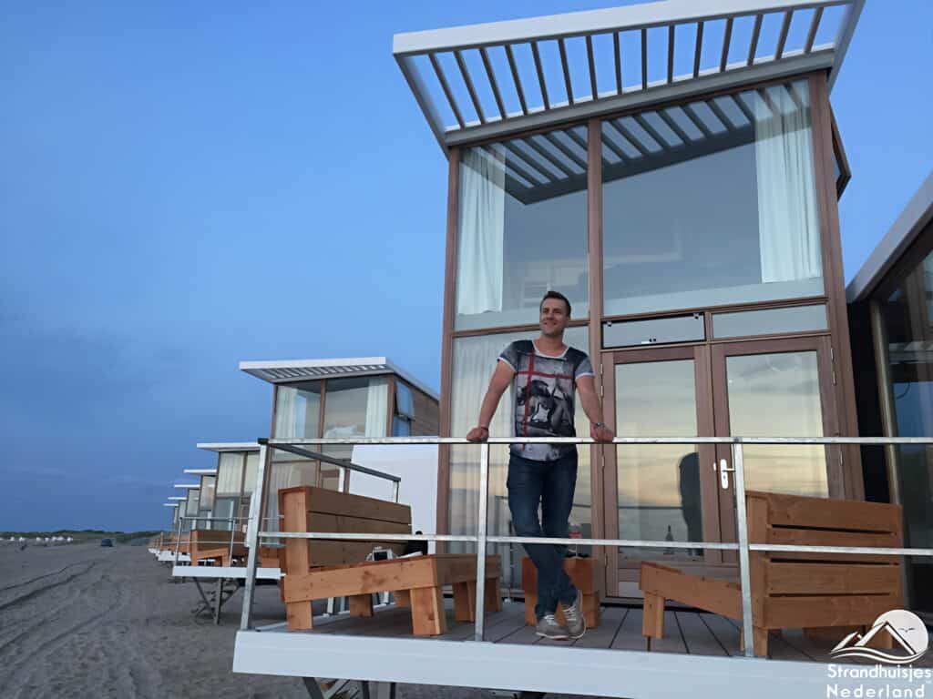 Nathan Ultee bij Strandhuisje Nieuwvliet