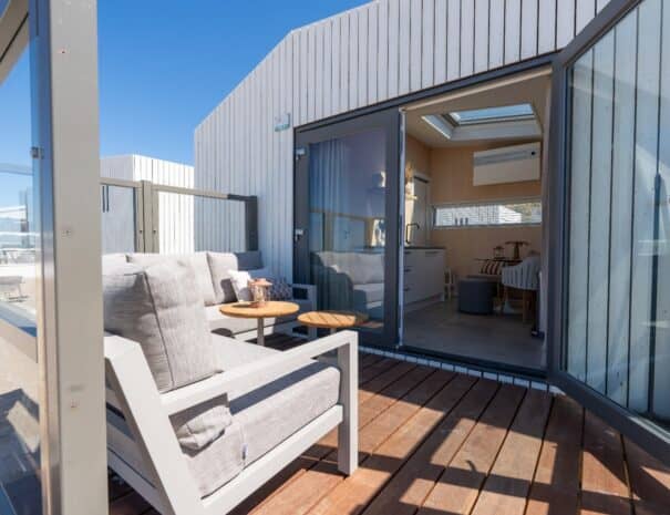Terras met lounge