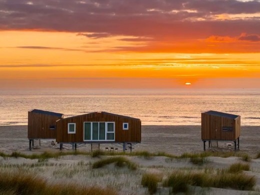 Strandhuisjes Petten aan Zee